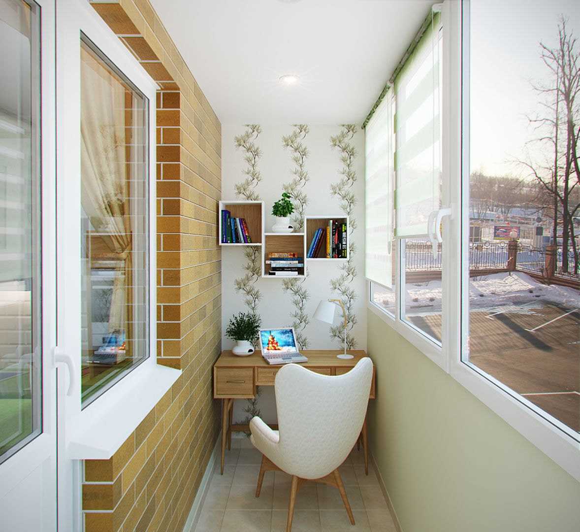 Превратите балкон в уютную комнату: идеи дизайна для маленького пространства