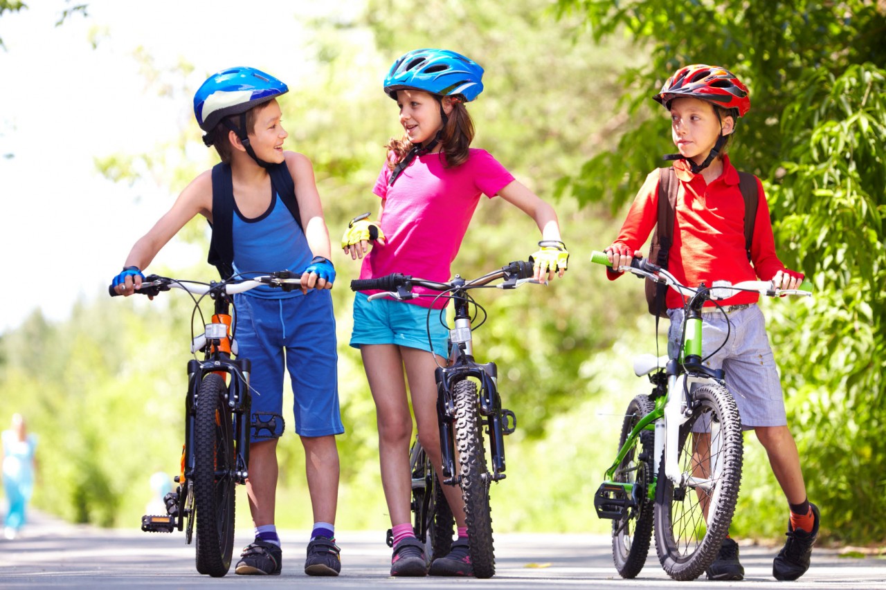 Велосипед - активный помощник здоровья ребенка